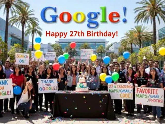 Google ने 27वीं जन्मदिन पर 1998 का मूल लोगो दिखा कर इतिहास को याद किया