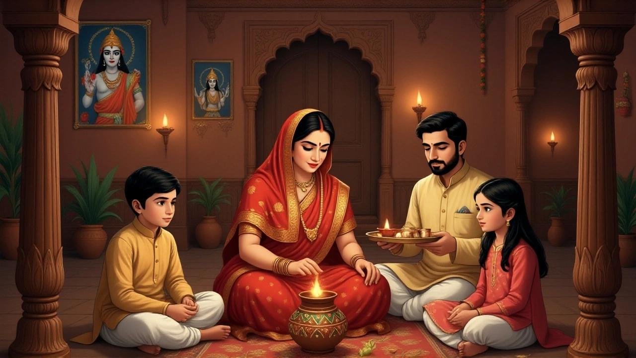 पूजा विधि और प्रमुख अनुष्ठान