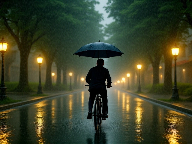 साइक्लोन मोंथा के बाद उत्तर प्रदेश के सात जिलों में भारी बारिश, बिजली, ट्रेनें और स्कूल बंद